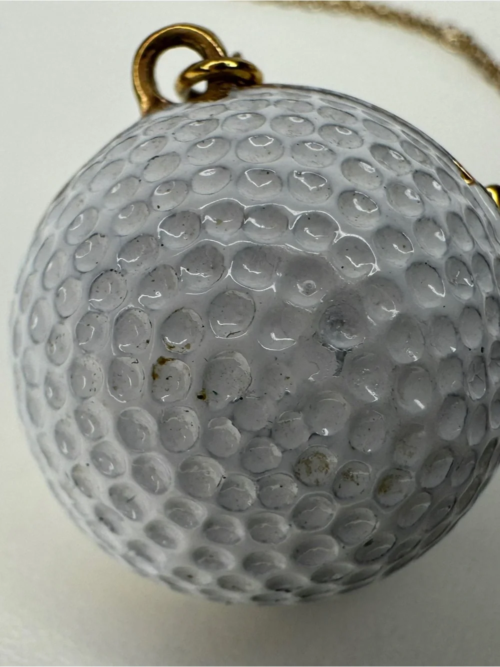 Kate Spade Golfball Golf Ball Y2K Vintage Locket Necklace